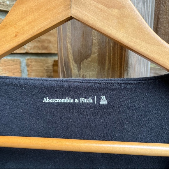 Abercrombie & Fitch Charcoal Long Sleeve Bodysuit - Picture 2 of 3